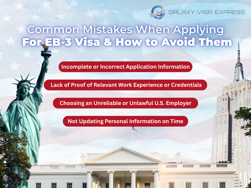 Common Mistakes When Applying for EB-3 Visa & How to Avoid Them
